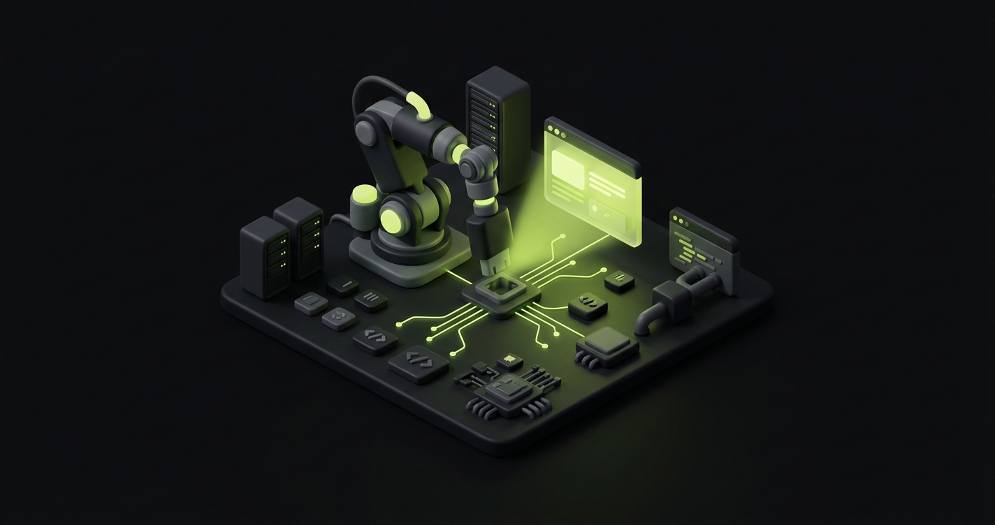 A coding agent plugs into Autonoma and lights up a live preview environment